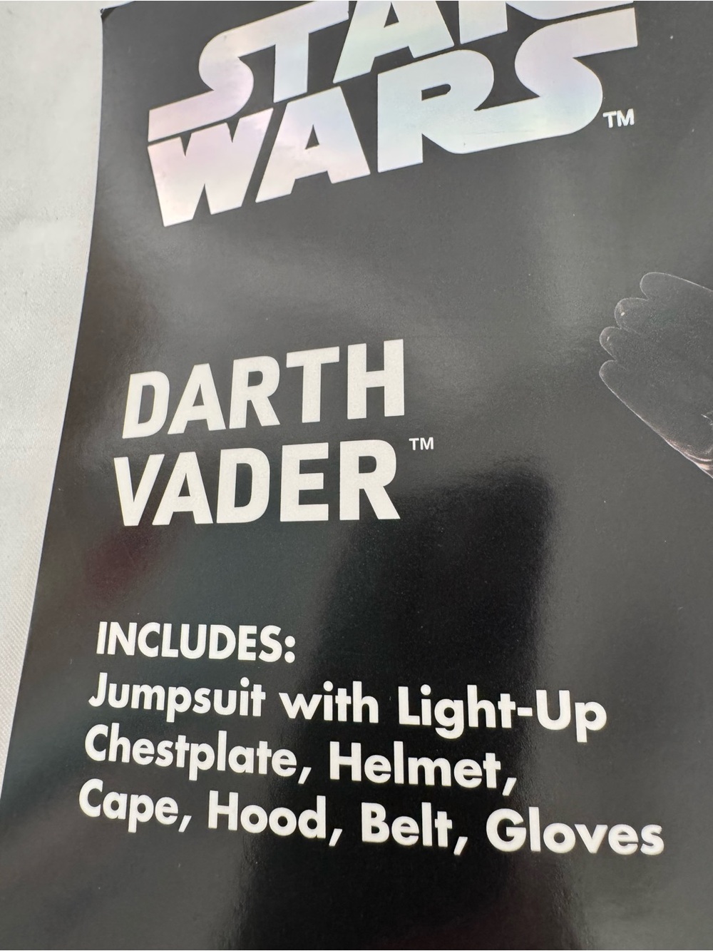 Spirit Darth Vader Light Up Dress Up Halloween Costume - Picture 2 of 10